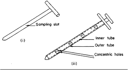 pharmaceutical sampling rode structures and parts