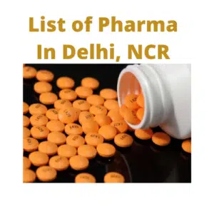 List of Pharmaceuticals in Delhi, NCR
