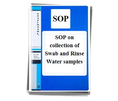 SOP on collection of Swab and Rinse Water samples