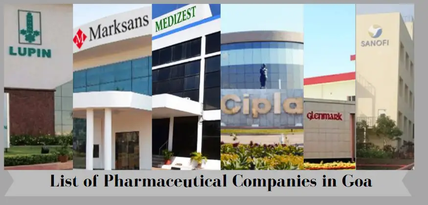 List of Pharmaceutical Companies in Goa