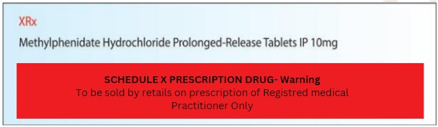Drugs Schedule X prescription warning