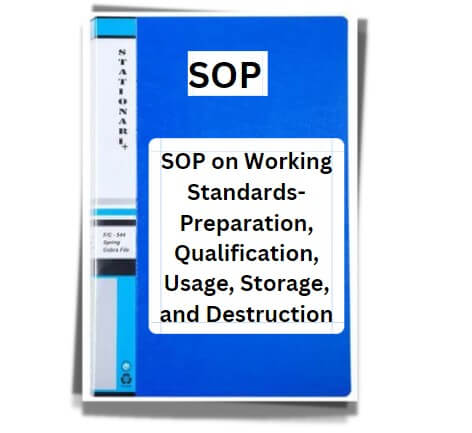 SOP file on Working Standards