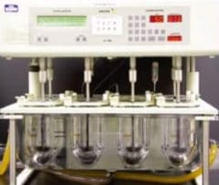 Dissolution test and apparatus