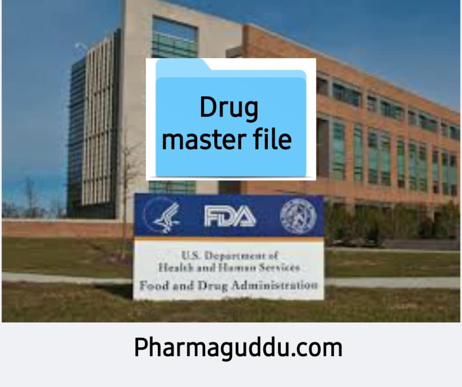 Drug master file