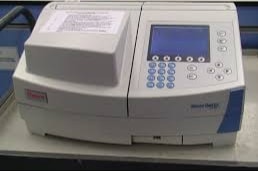 calibration UV-visible spectrophotometer