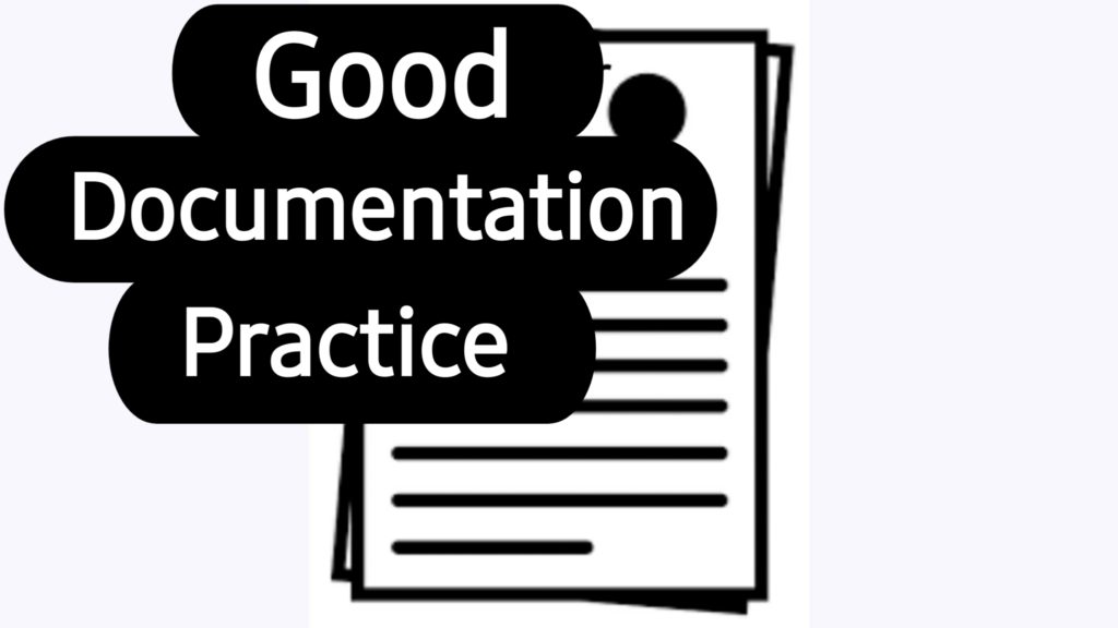 Good Documentation Practice