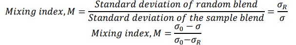 Lacey's equations