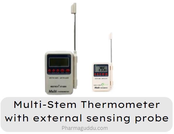 SOP for Multi-Stem Thermometer with external sensing probe